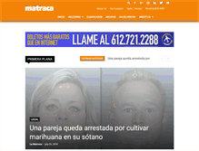 Tablet Screenshot of lamatracamagazine.com